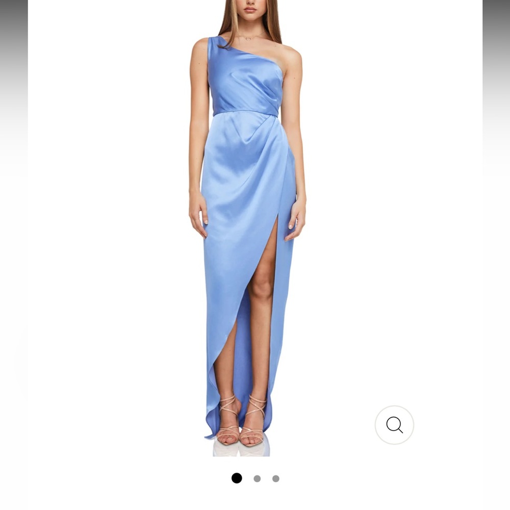 Nookie Virtue Gown -Satin Periwinkle